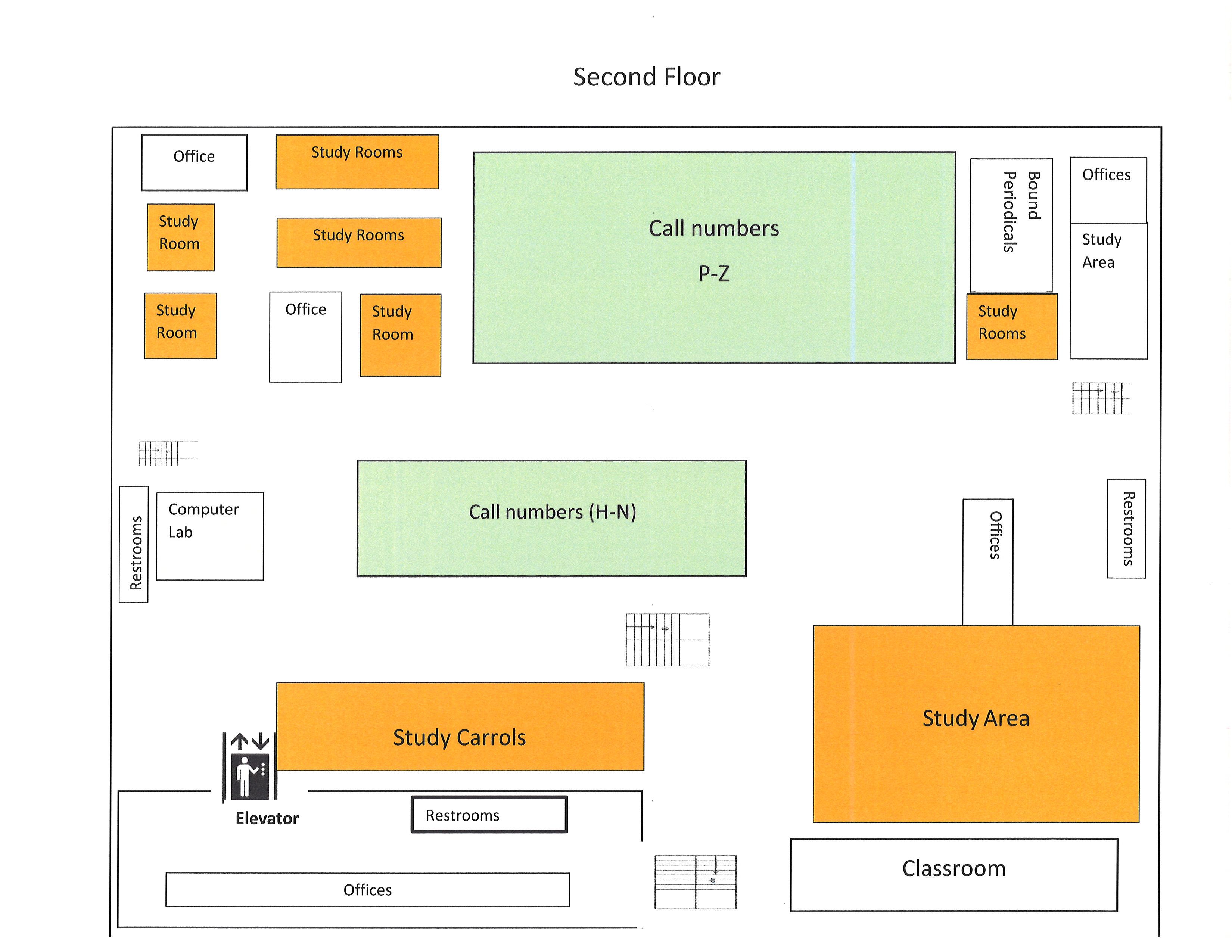 Libraries Floor Plan